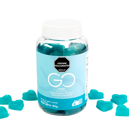 GO HAIR - VITAMINAS PARA EL CABELLO Y UÑAS